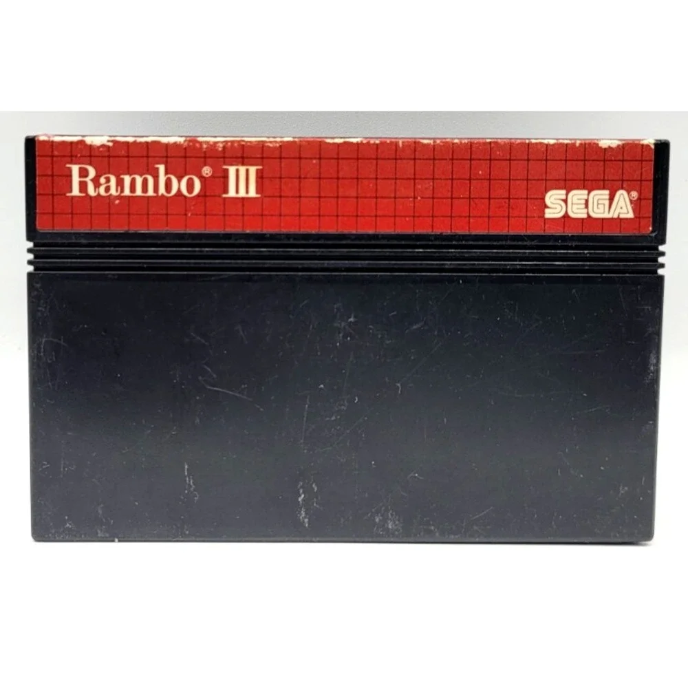 Rambo III (Sega Master System, 1987) TESTED & WORKS‎ SEGA